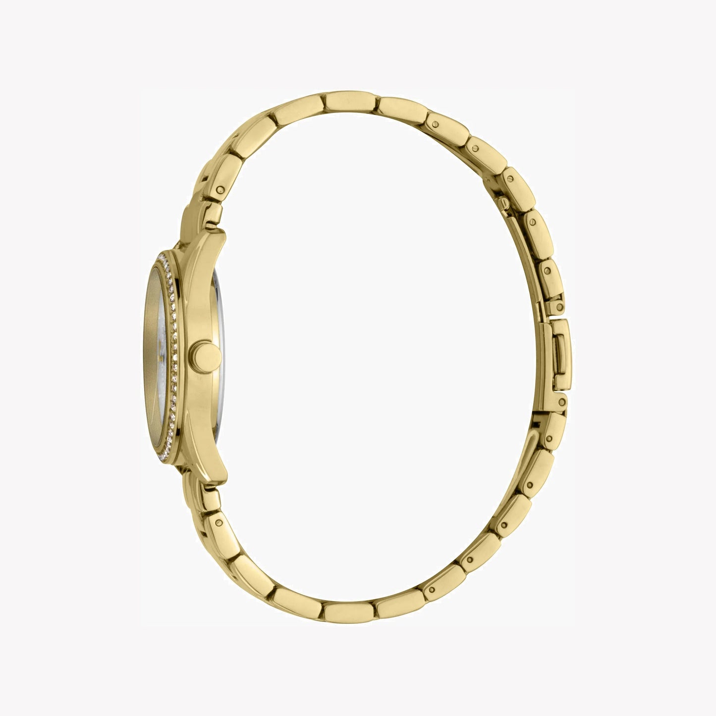 Esprit Women's Gold Stainless Steel Watch, Silver Dial | ES1L181M0035-1