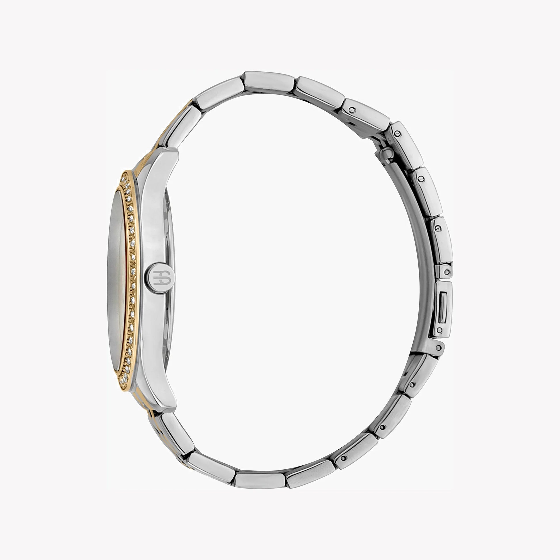Esprit Women's Silver & Gold Stainless Steel Watch, Silver Dial | EWS12345-1