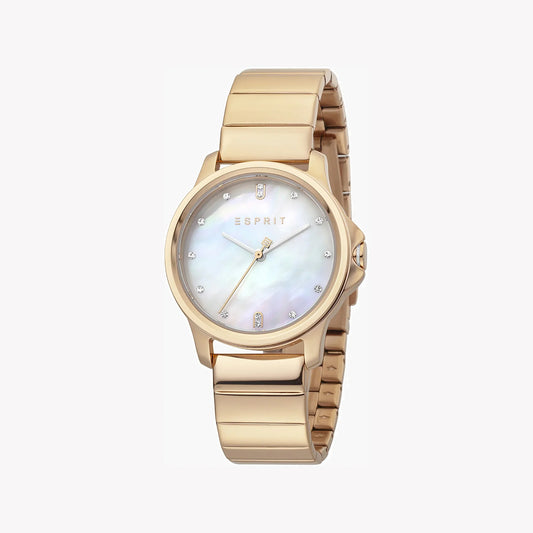 Esprit Women's Rose Gold Watch, White Mother of Pearls | ES1L167M0065-0