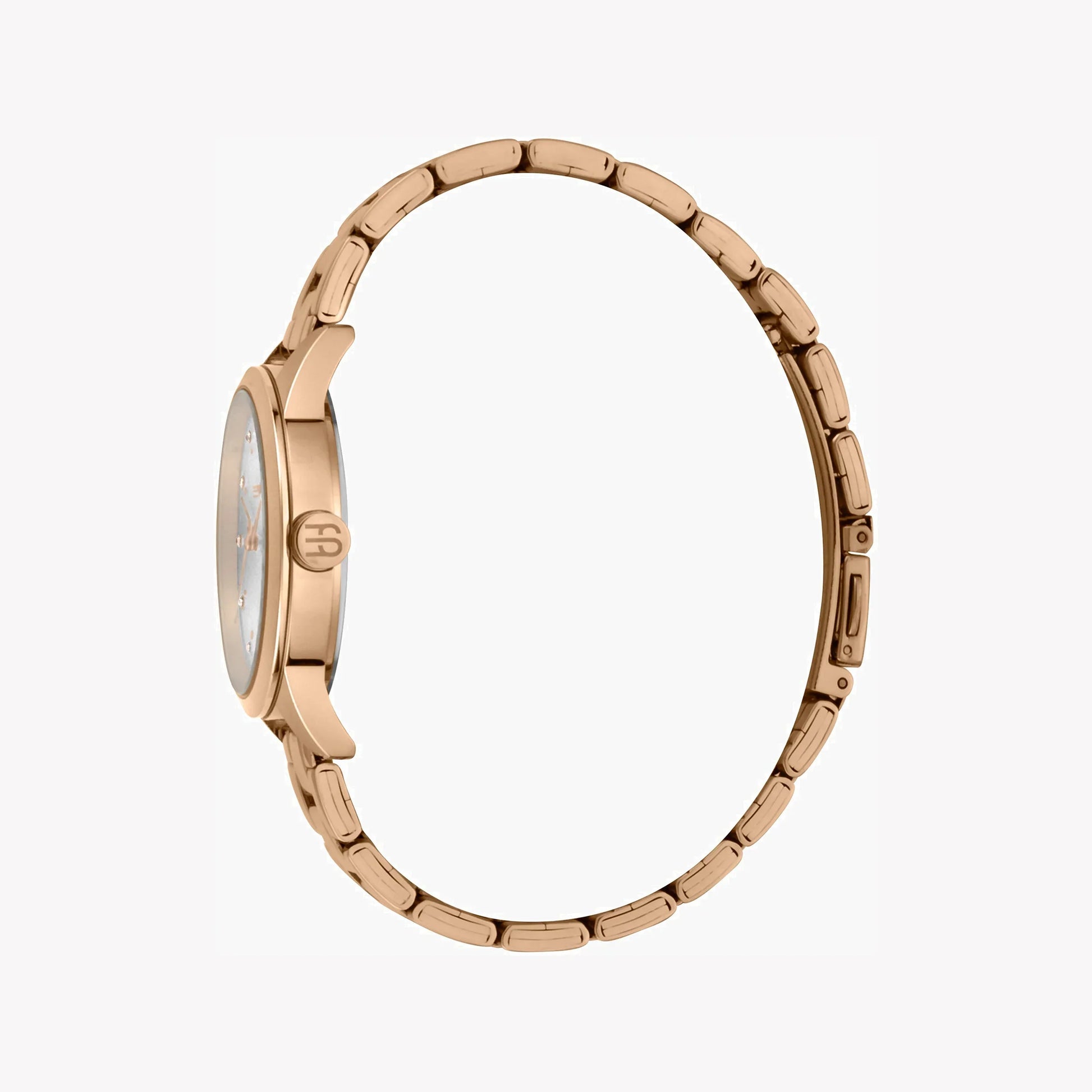 Esprit Women's Rose Gold Stainless Steel Watch, Silver Dial | ES1L123M0055-2