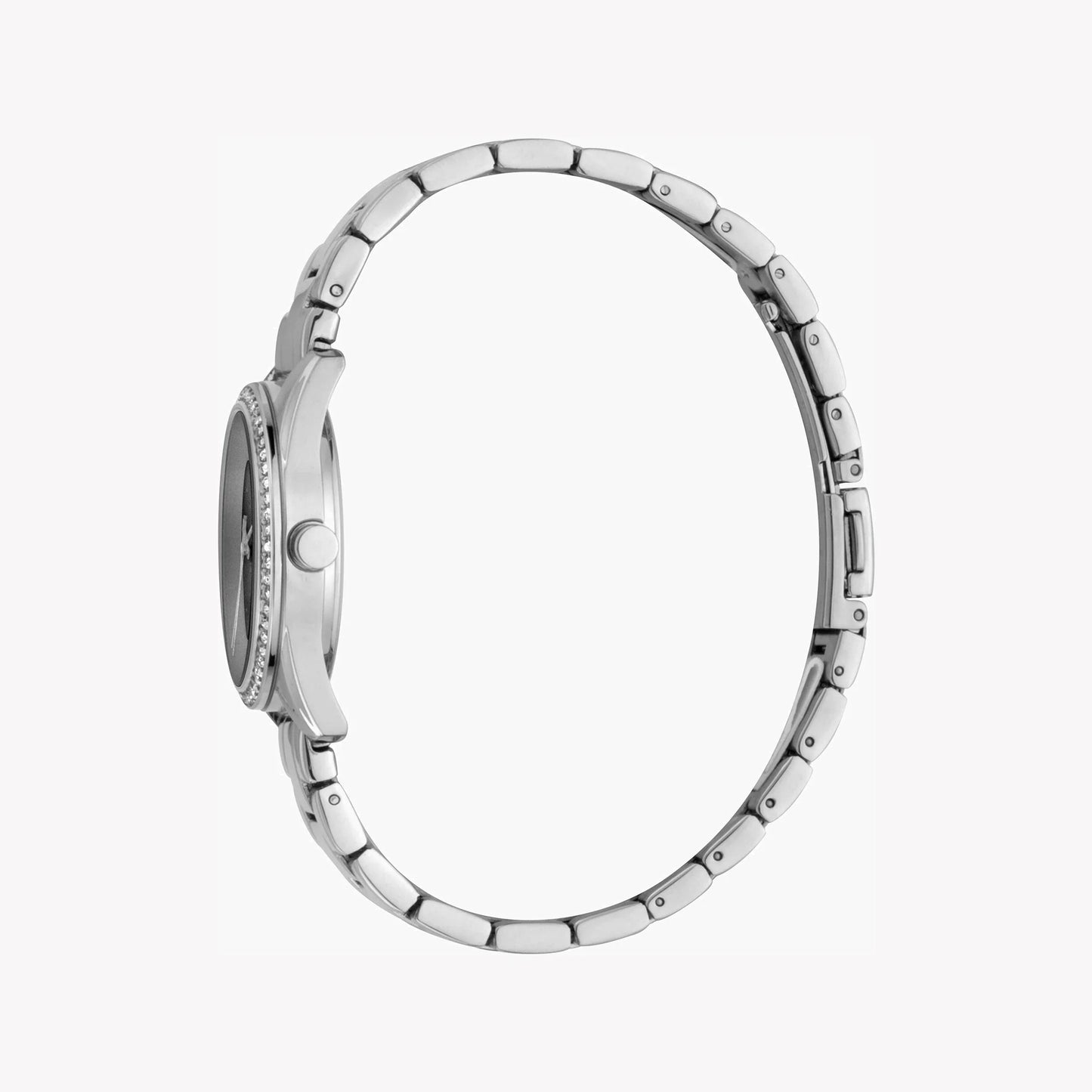 Esprit Women's Silver Stainless Steel Watch, Black Dial | ES1L091M0015-1