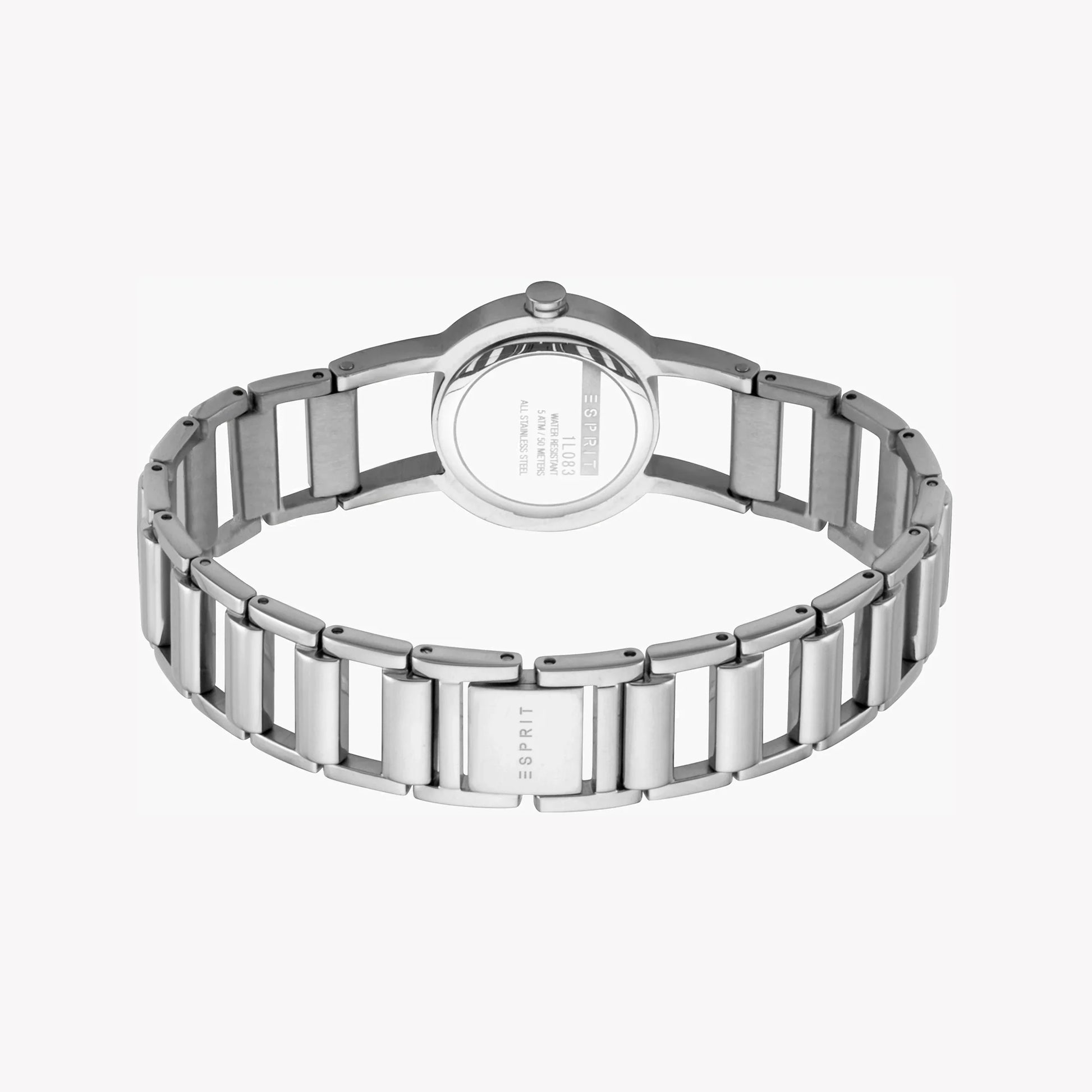 Esprit Women's Silver Stainless Steel Watch, Silver Dial | ES1L012M0035-2