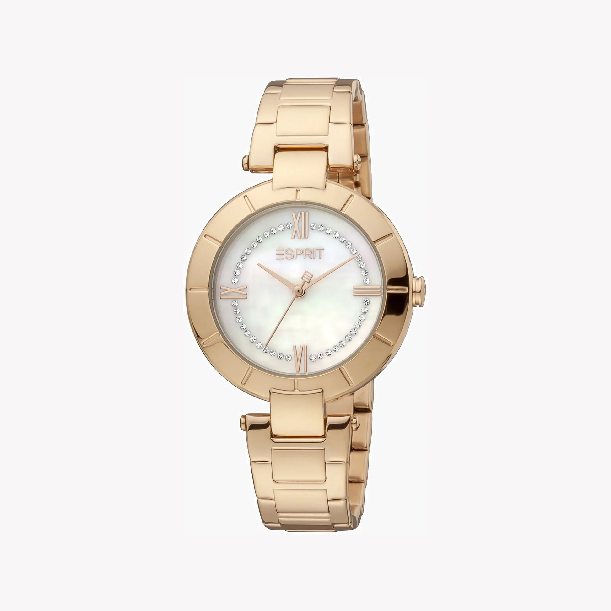 Esprit Women's Rose Gold Watch, White Mother of Pearls | ES1L067M0025-0