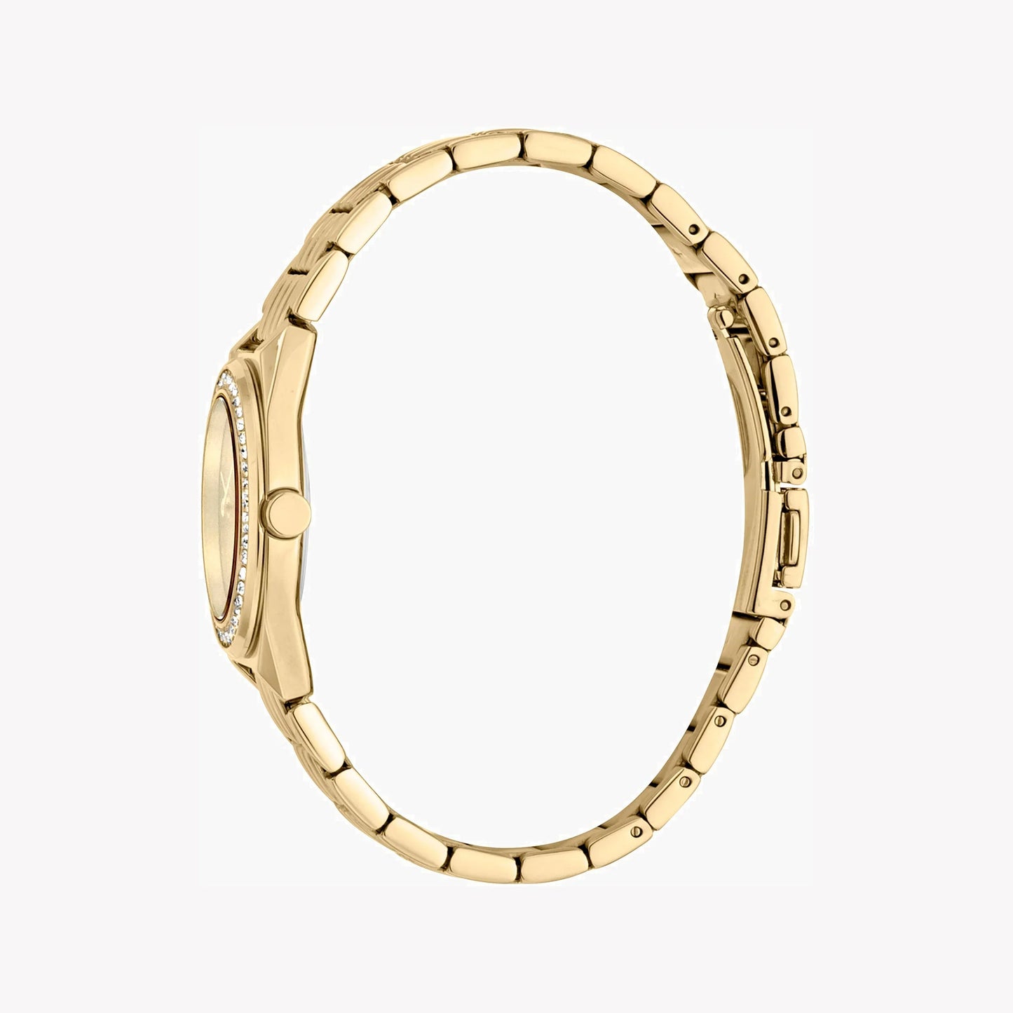 Esprit Women's Gold Stainless Steel Watch, Champagne Dial | ES1L195M0045-1