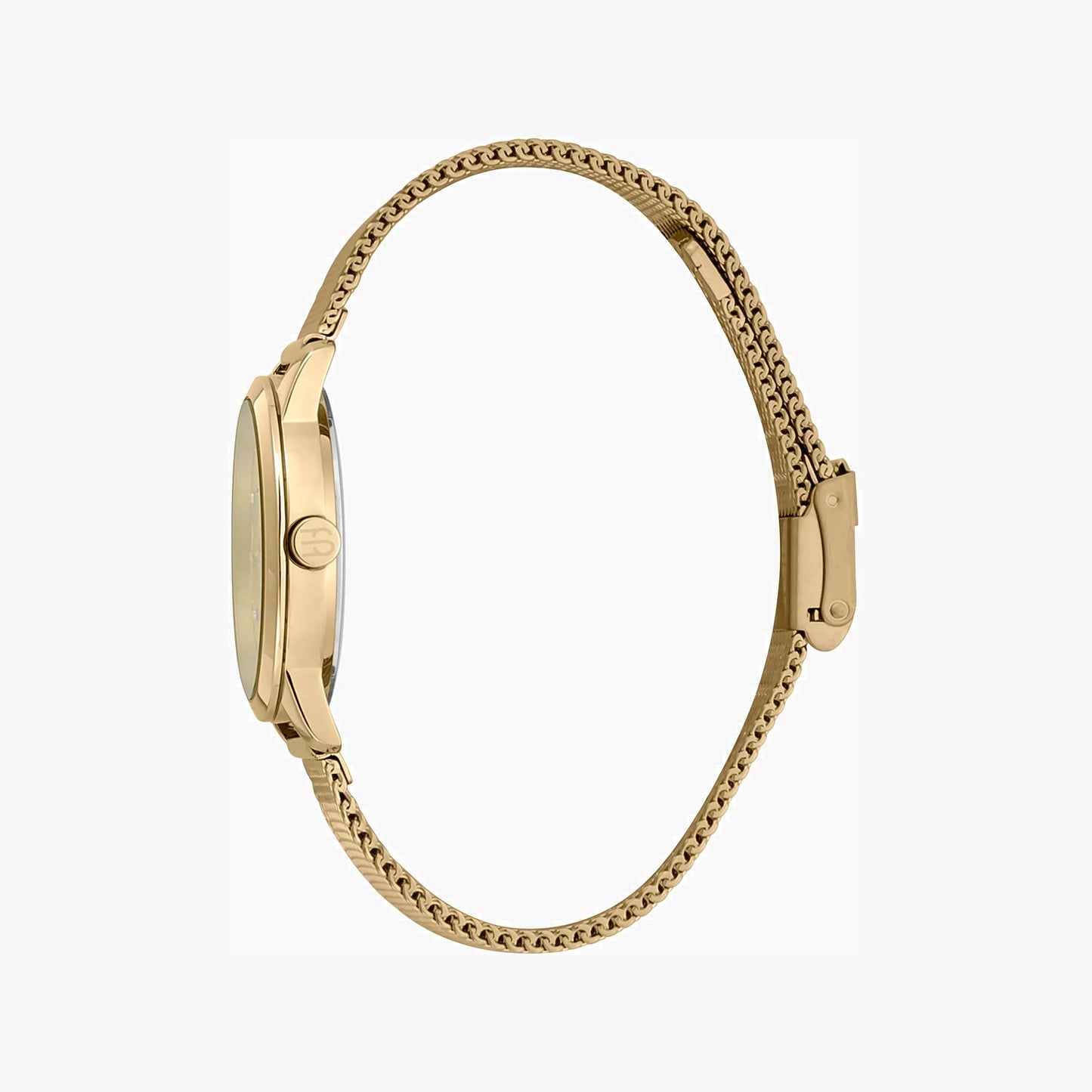 Esprit Women's Gold Stainless Steel Watch, Champagne Dial | ES1L057M0045-1