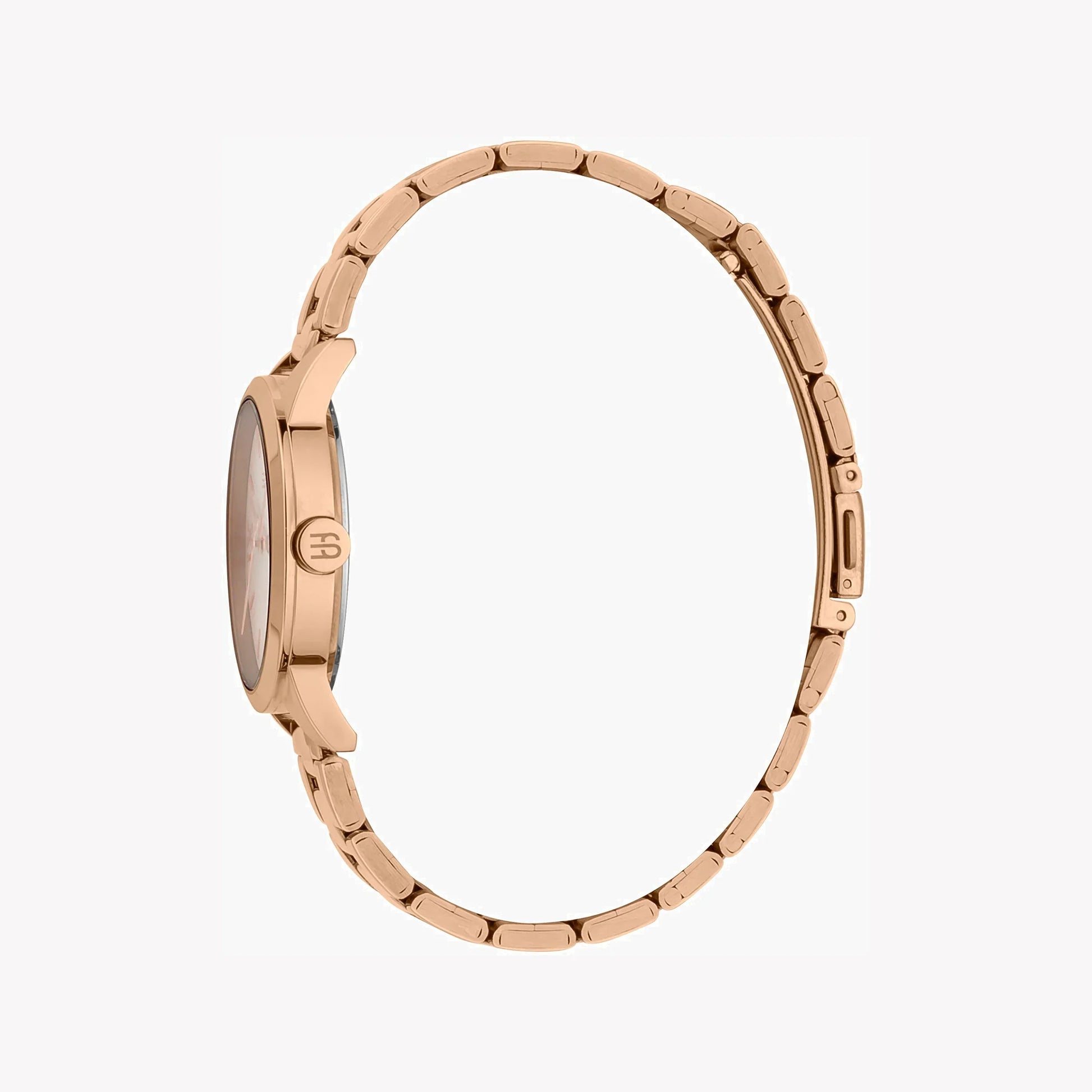 Esprit Women's Rose Gold Stainless Steel Watch, Silver Dial | ES1L170L0015-2