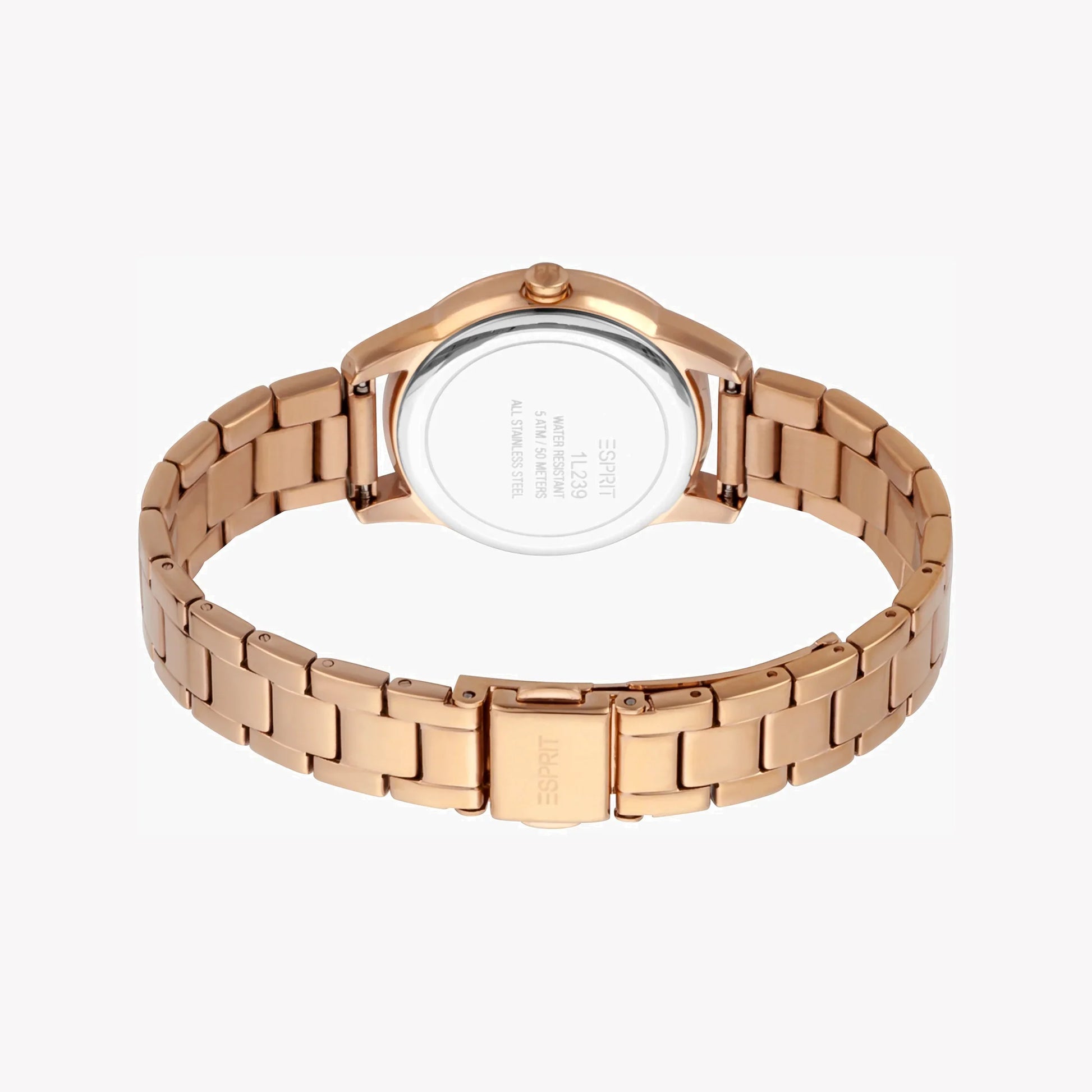 Esprit Women's Rose Gold Watch, Stainless Steel Band | ES1L001M0025-2