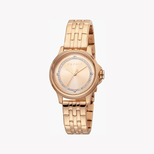 Esprit Women's Rose Gold Watch, Stainless Steel Band | ES1L123M0085-0