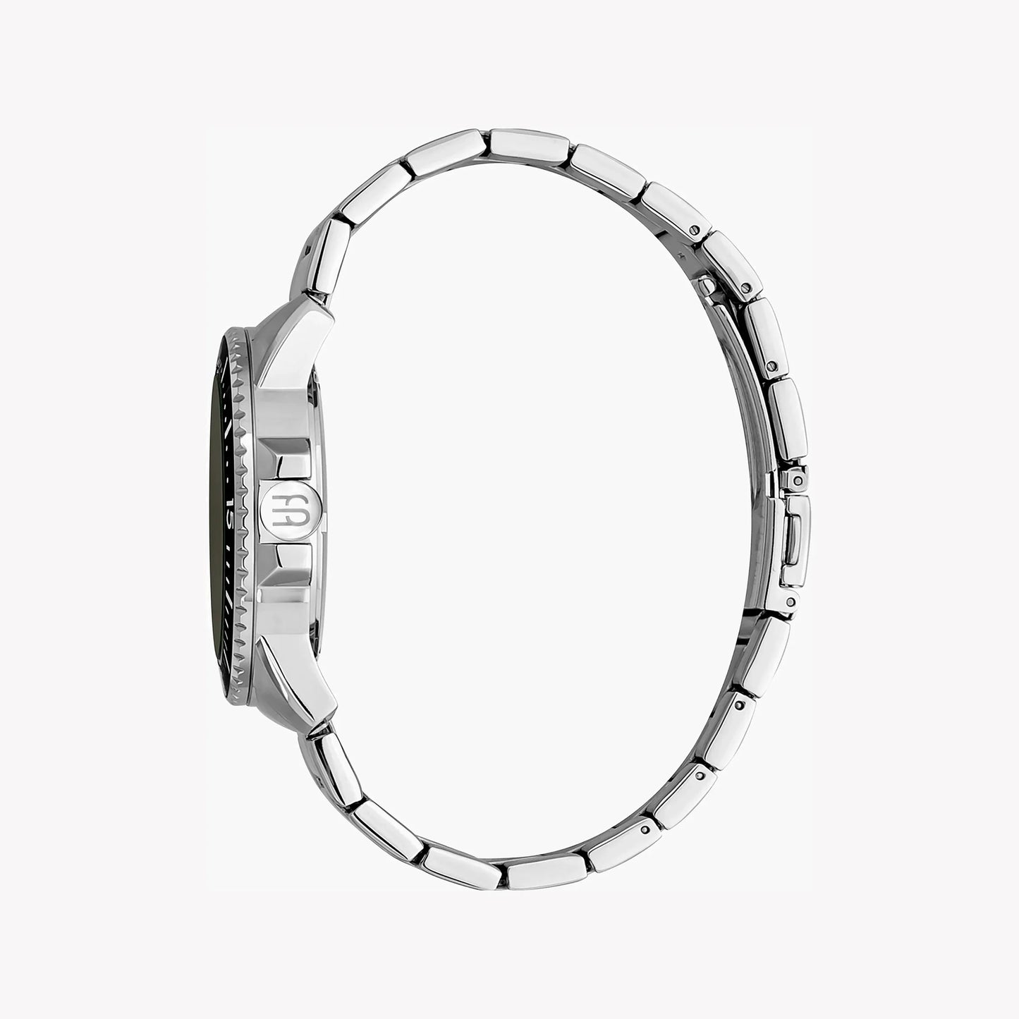 Esprit Men's Silver Stainless Steel Watch, Black Dial | ES1G051M0015-1