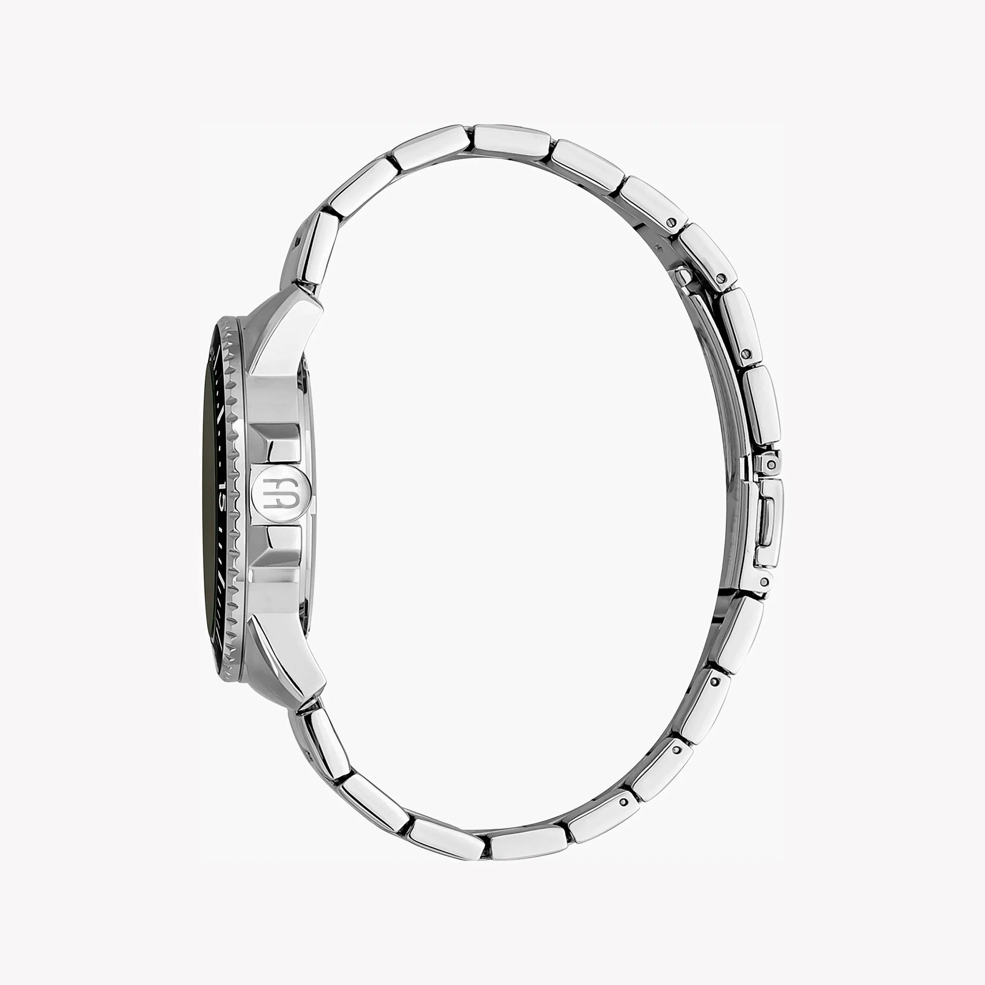 Esprit Men's Silver Stainless Steel Watch, Black Dial | ES1G051M0015-1