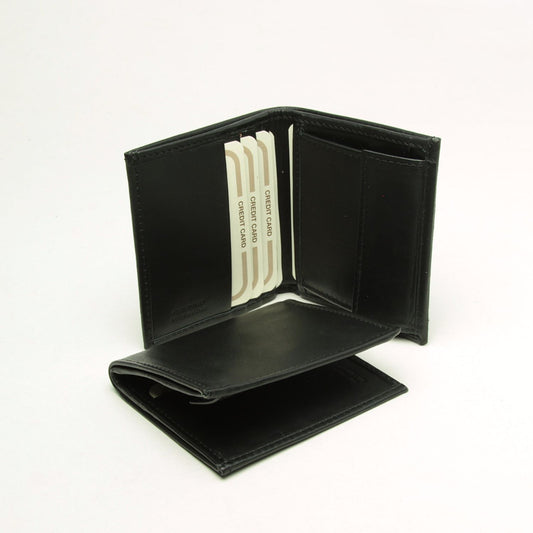Leather wallet - black-0