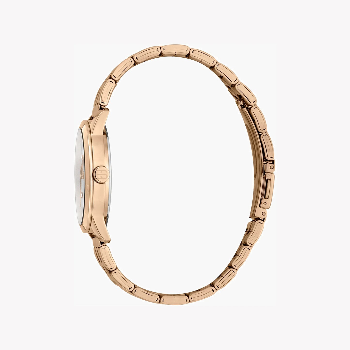 Esprit Women's Rose Gold Stainless Steel Watch, Silver Dial | ES1L227M0035-1