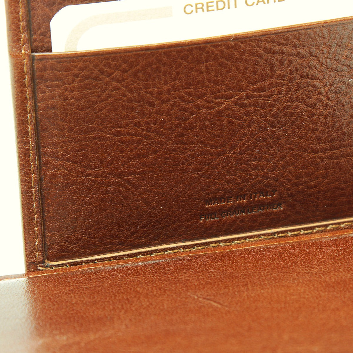 Leather Card Holder with RFID Protection-1