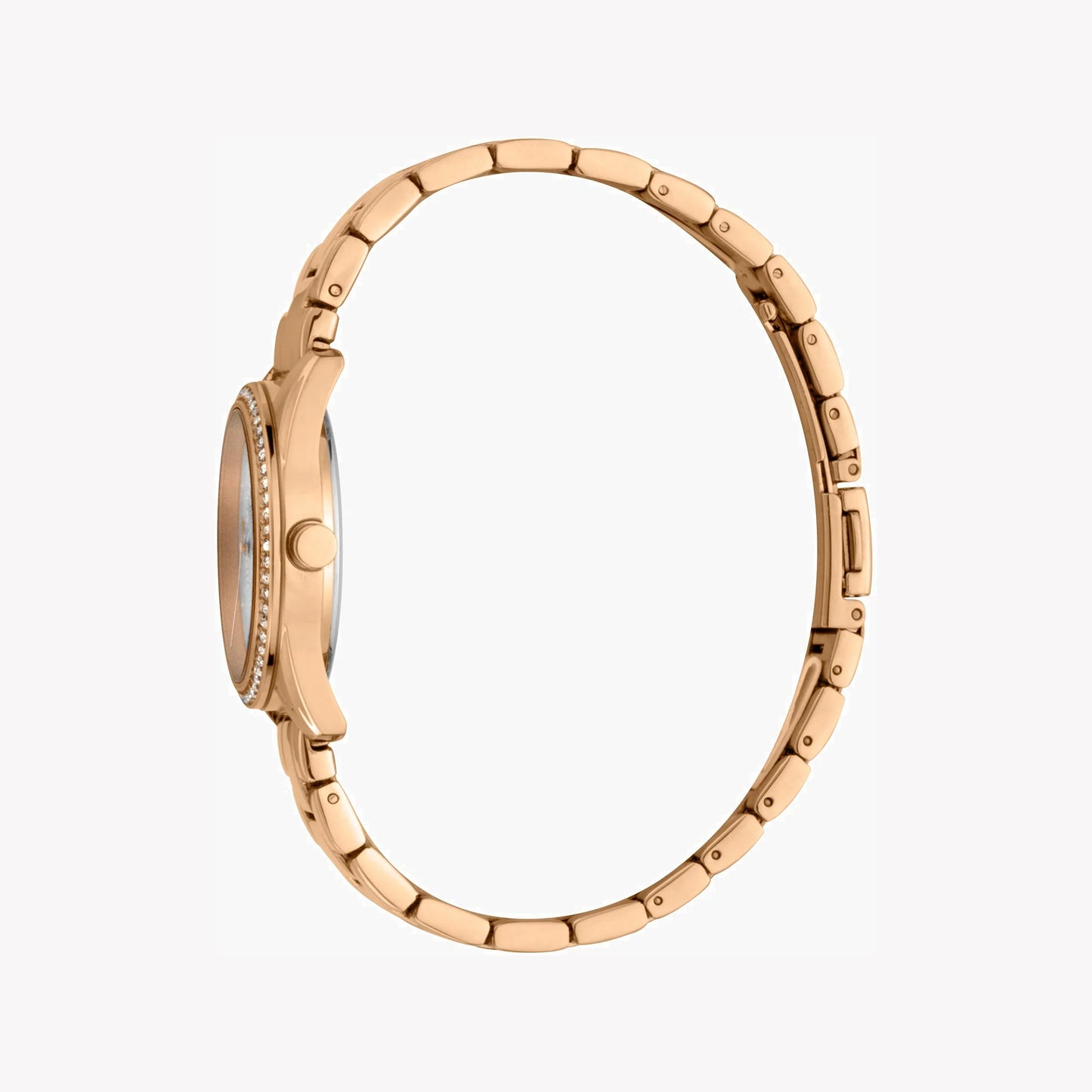 Esprit Women's Rose Gold Stainless Steel Watch, Silver Dial | ES1L085M0015-1