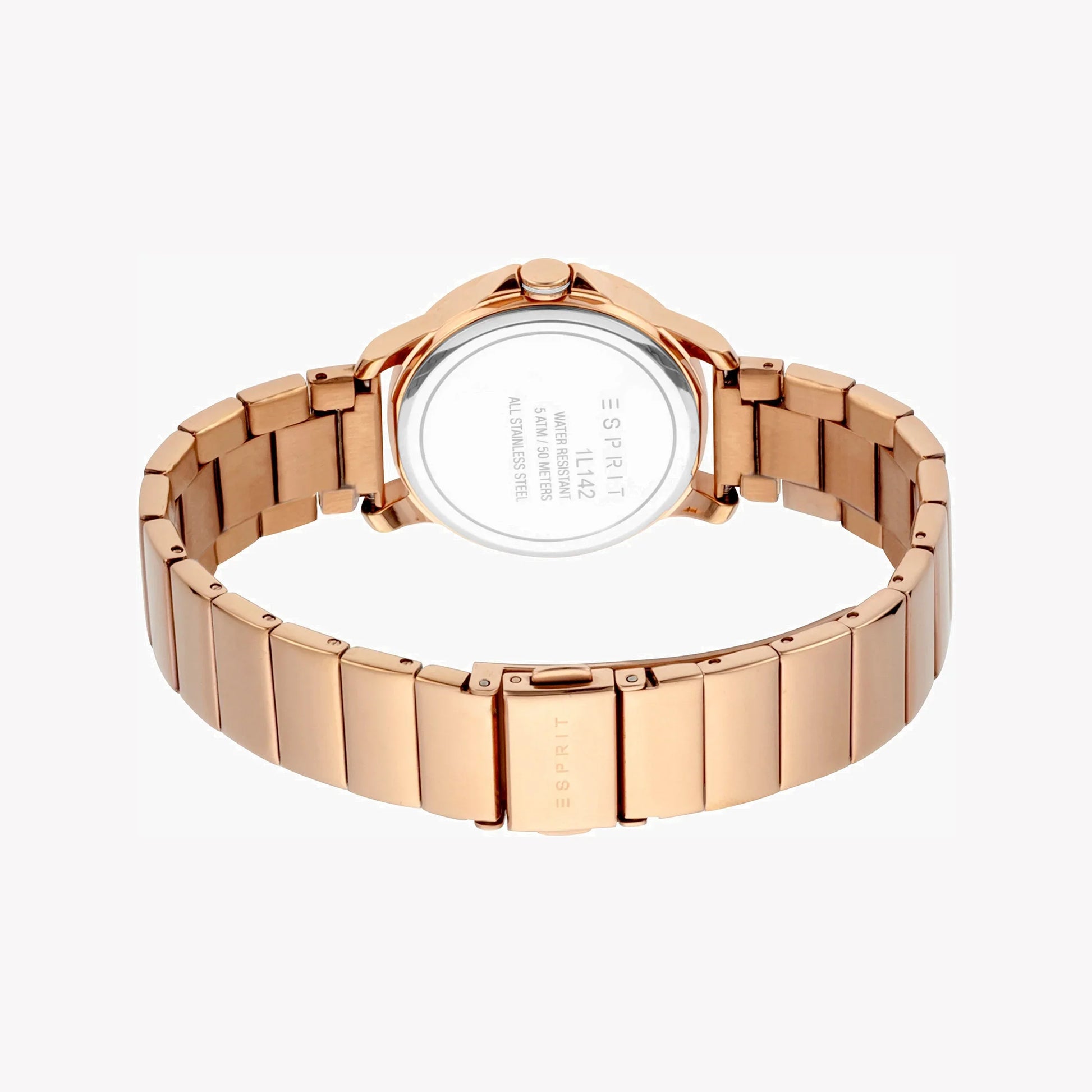 Esprit Women's Rose Gold Watch, White Mother of Pearls | ES1L167M0065-2