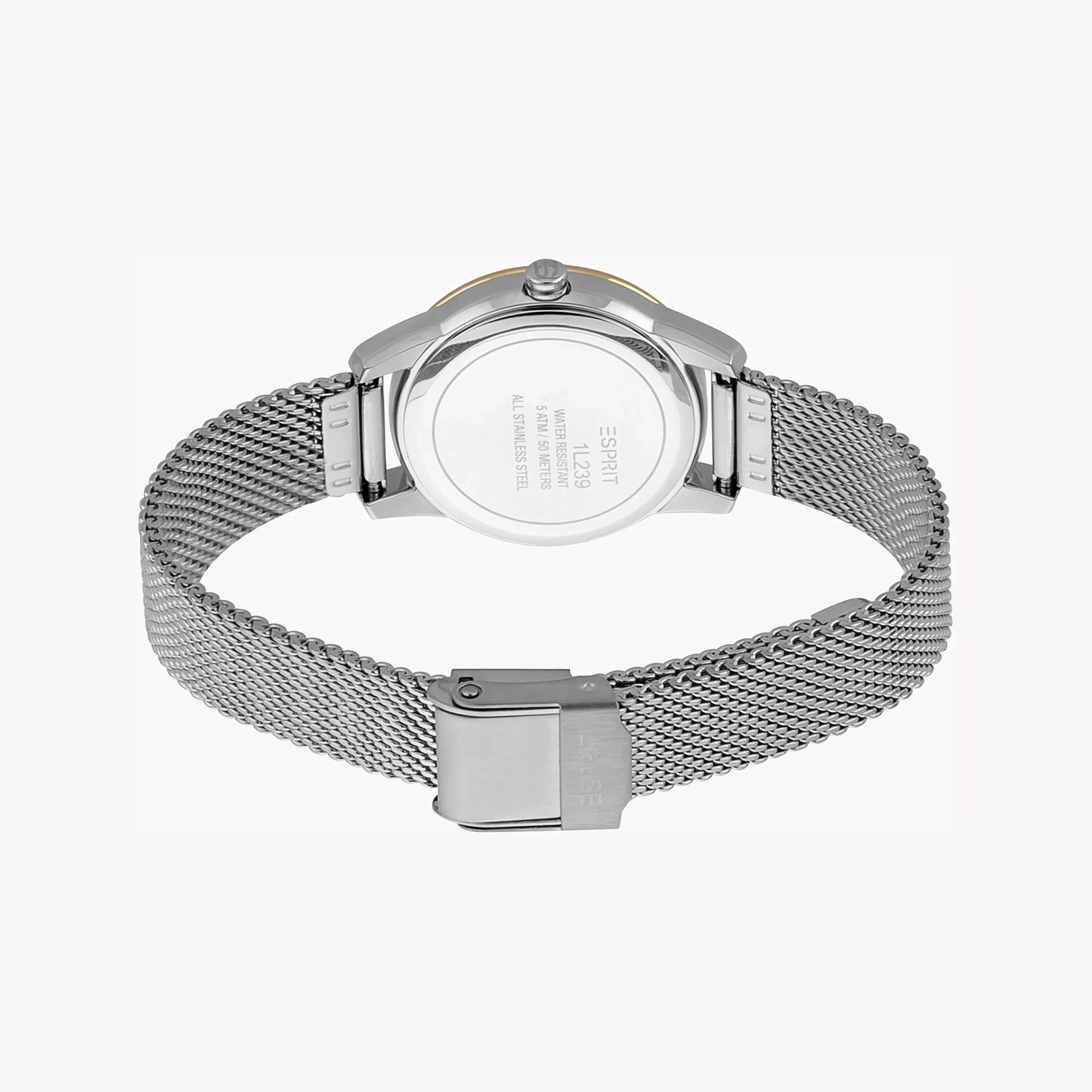 Esprit Women's Silver Stainless Steel Watch, Silver Dial | ES1L130M0035-2