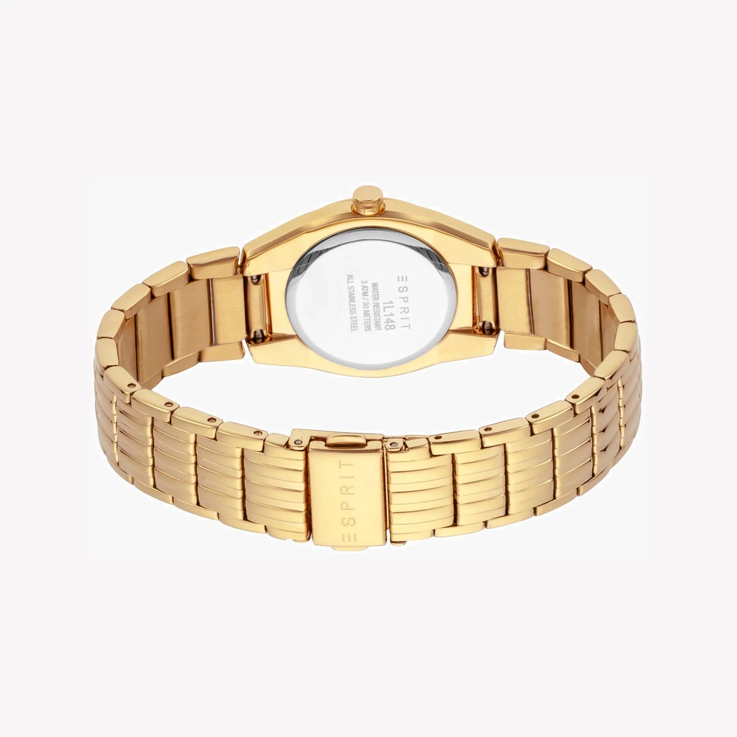Esprit Women's Gold Stainless Steel Watch, Champagne Dial | ES1L195M0045-2