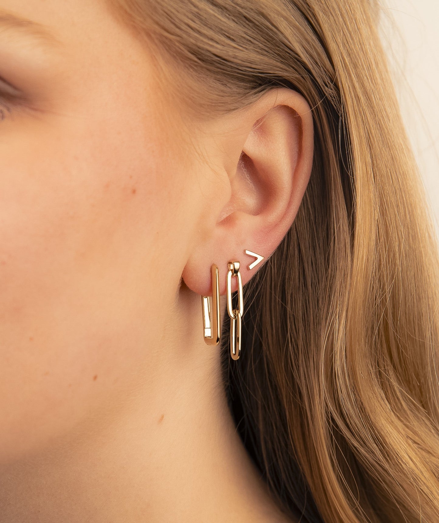 Oorbellen Clips Goudkleur JE033G-1