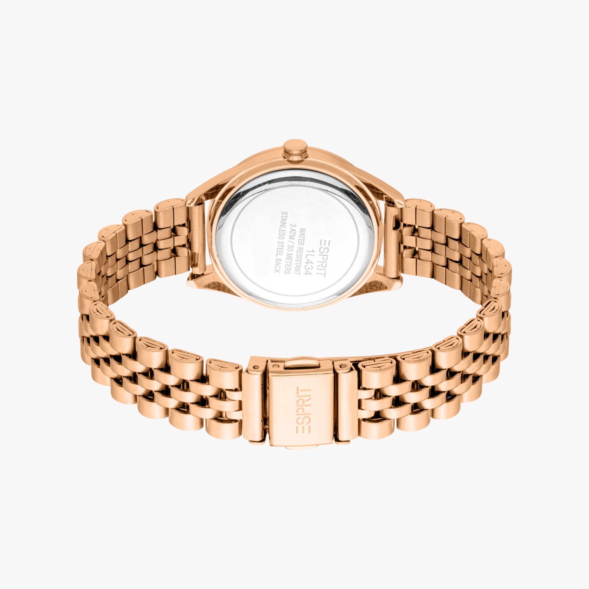 ESPRIT Women's Rose Gold Watch, Olive Dial | ES1L434M1045-3