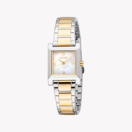 ESPRIT Women's Silver & Gold Watch | Model ES1L474M0055-0