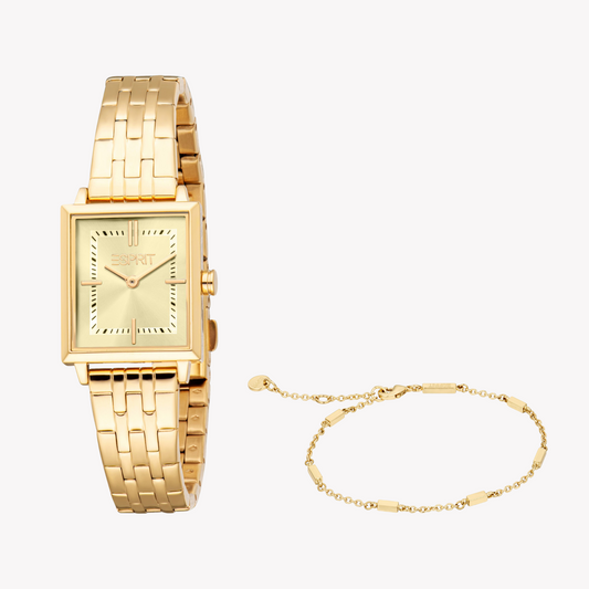 ESPRIT Women's Gold Stainless Steel Watch | ES1L499M0035-0