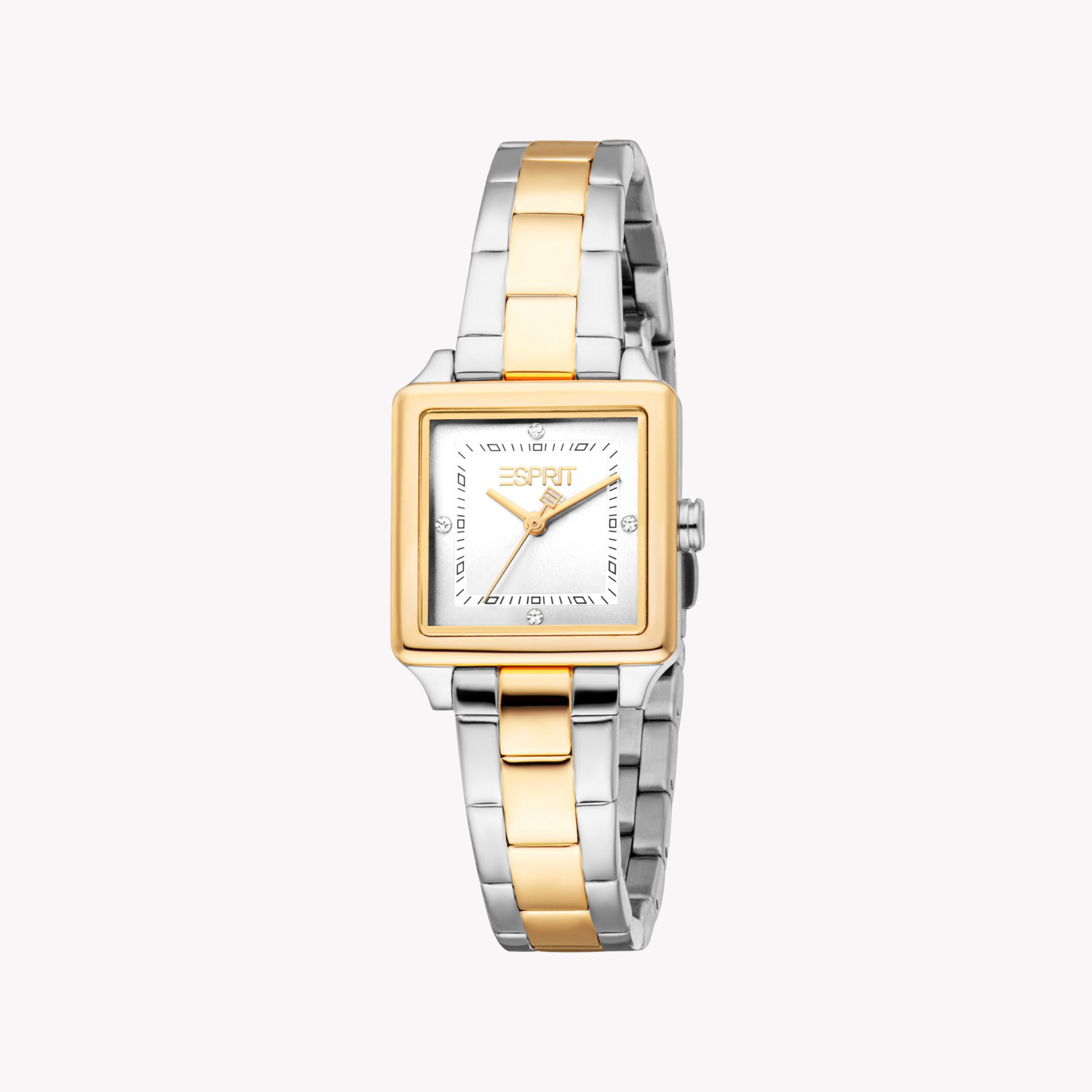 ESPRIT Women's Silver & Gold Stainless Steel Watch | ES1L511M0065-1