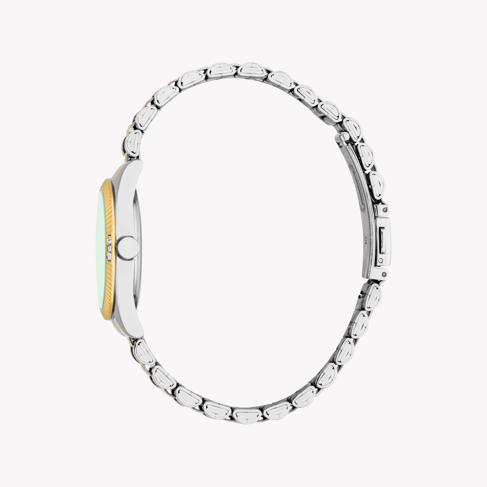 ESPRIT Women's Silver/Gold, Green Watch | ES1L515M0065-2