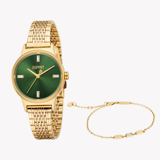 ESPRIT Women's Gold Stainless Steel Watch | ES1L519M0025-0