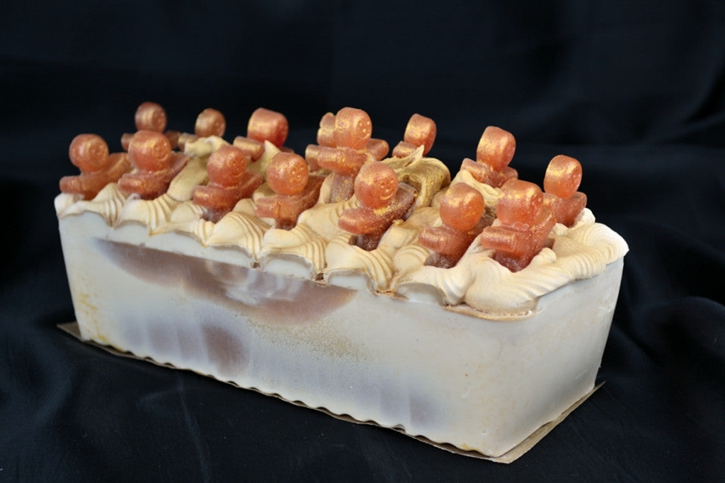 Scrumptuous Gingerbread Soap Slice - Vegan - SLS Free - Cold Process Soap-1