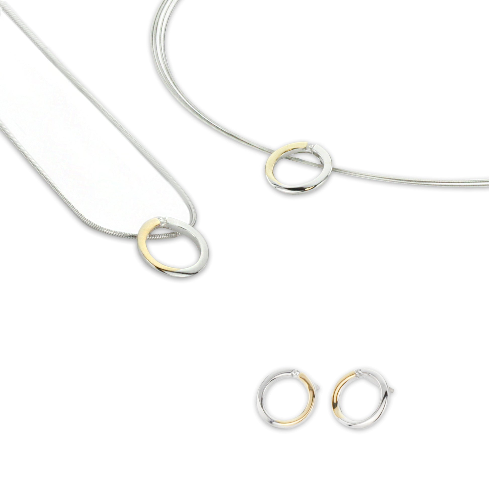 Gala Design Ketting Golden Circle J0067-2