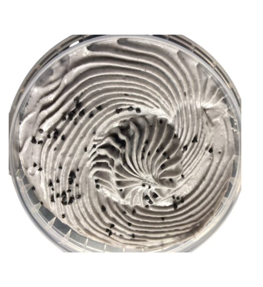 Luxurious Oak Smoke and Embers Shaving Soap with Activated Charcoal, Bentonite Clay and Apricot Kernel Oil-0