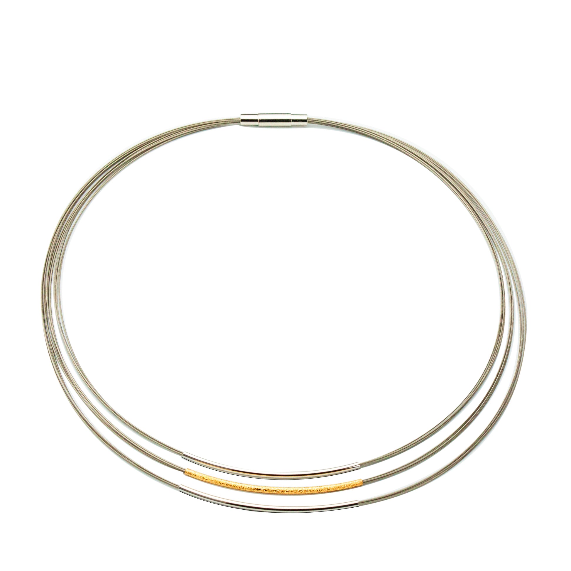 Gala Design Ketting Tripple Round Gold J0020-0