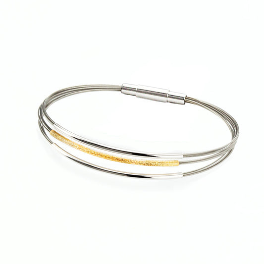 Gala Design Armband Tripple Round Gold J0021-0