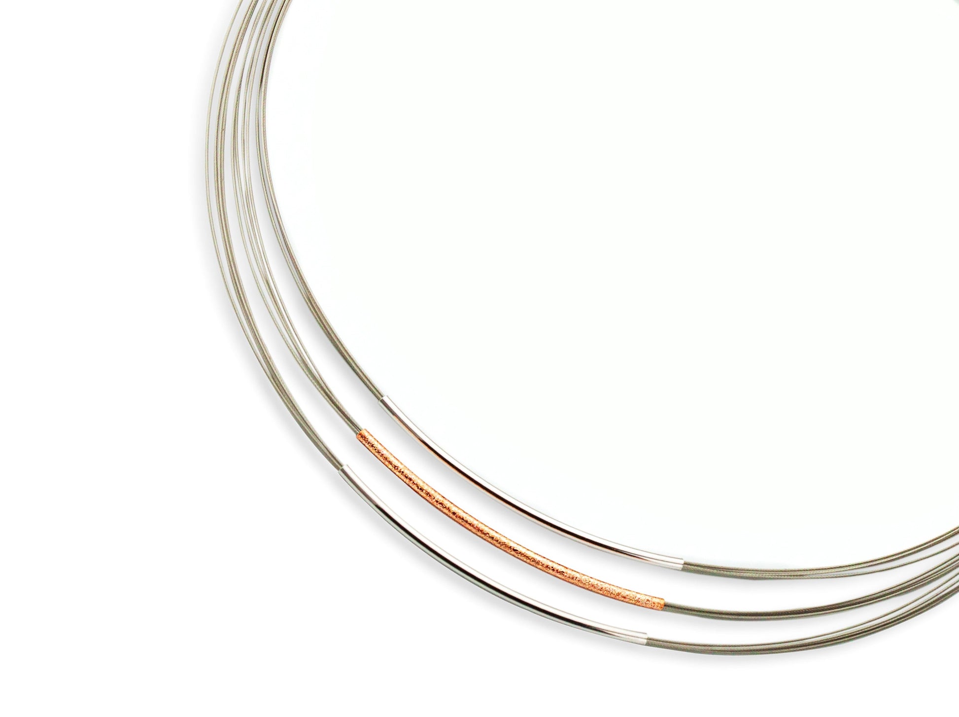 Gala Design Ketting Tripple Round Rosé-Gold J0023-0