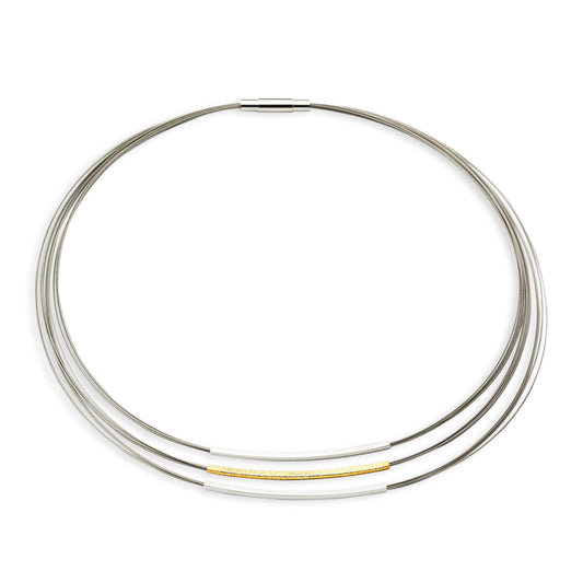 Gala Design Ketting Tripple Square Gold J0032-0