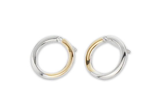 Gala Design oorbellen Golden Circle J0066-0