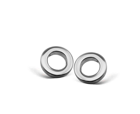 Oorbellen Rondje Zilver JE002S-0