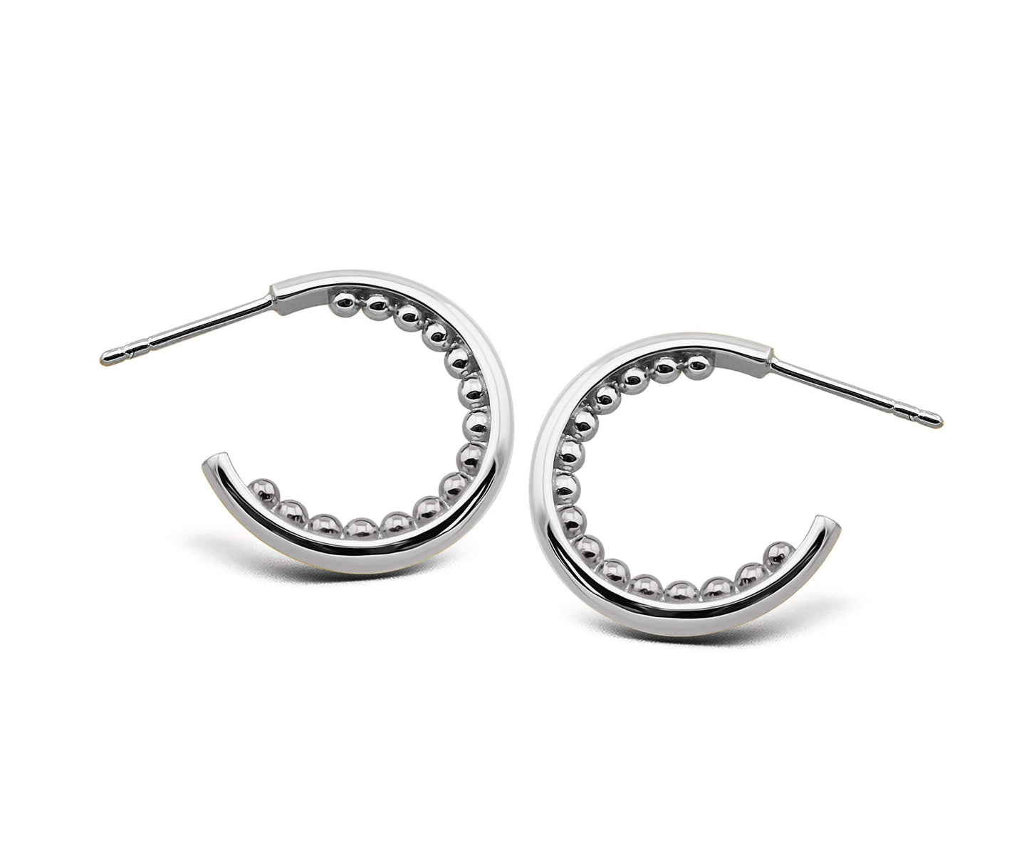 Oorbellen met Balletjes Zilver JE026S-0