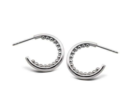 Oorbellen met Balletjes Zilver JE026S-0