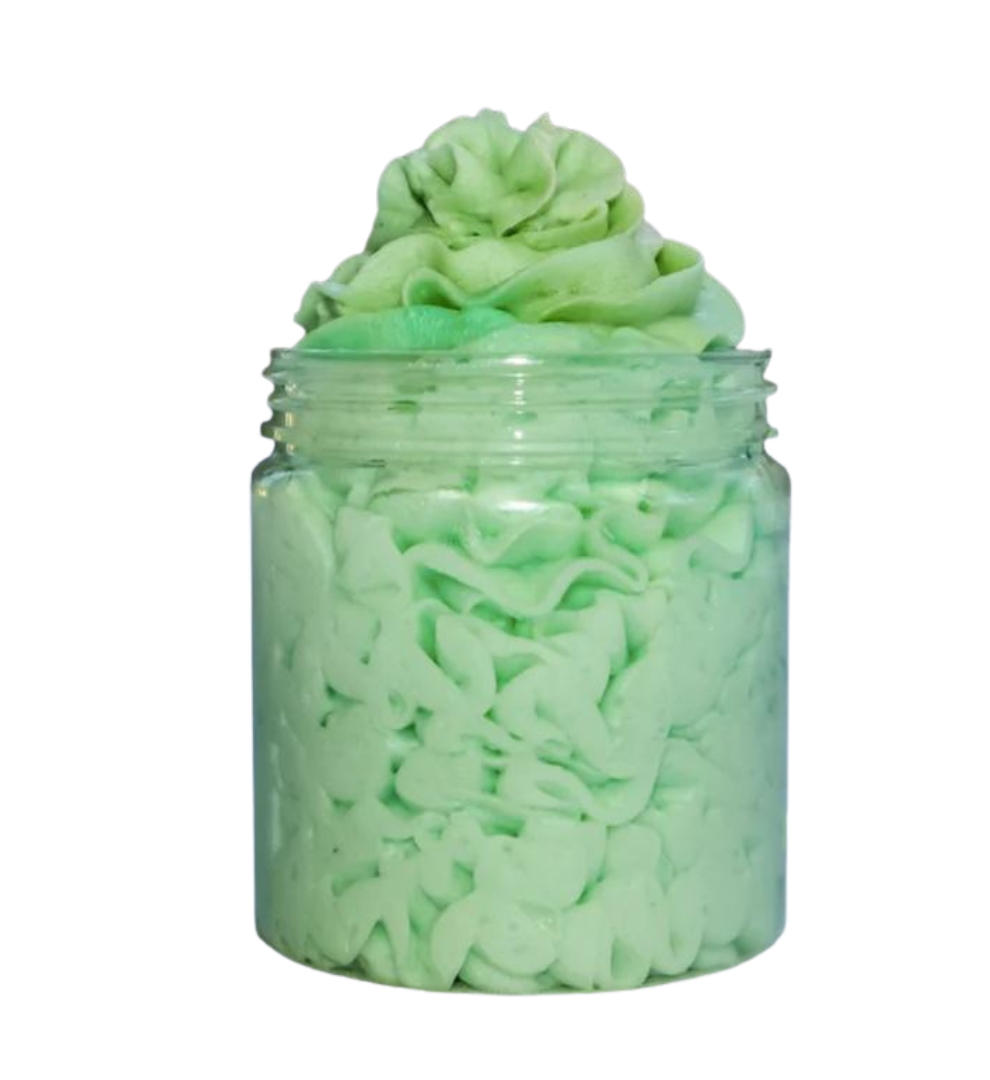 Luxury Thai Lime and Mango Fruity Whipped Soap with Apricot Kernel Oil-0