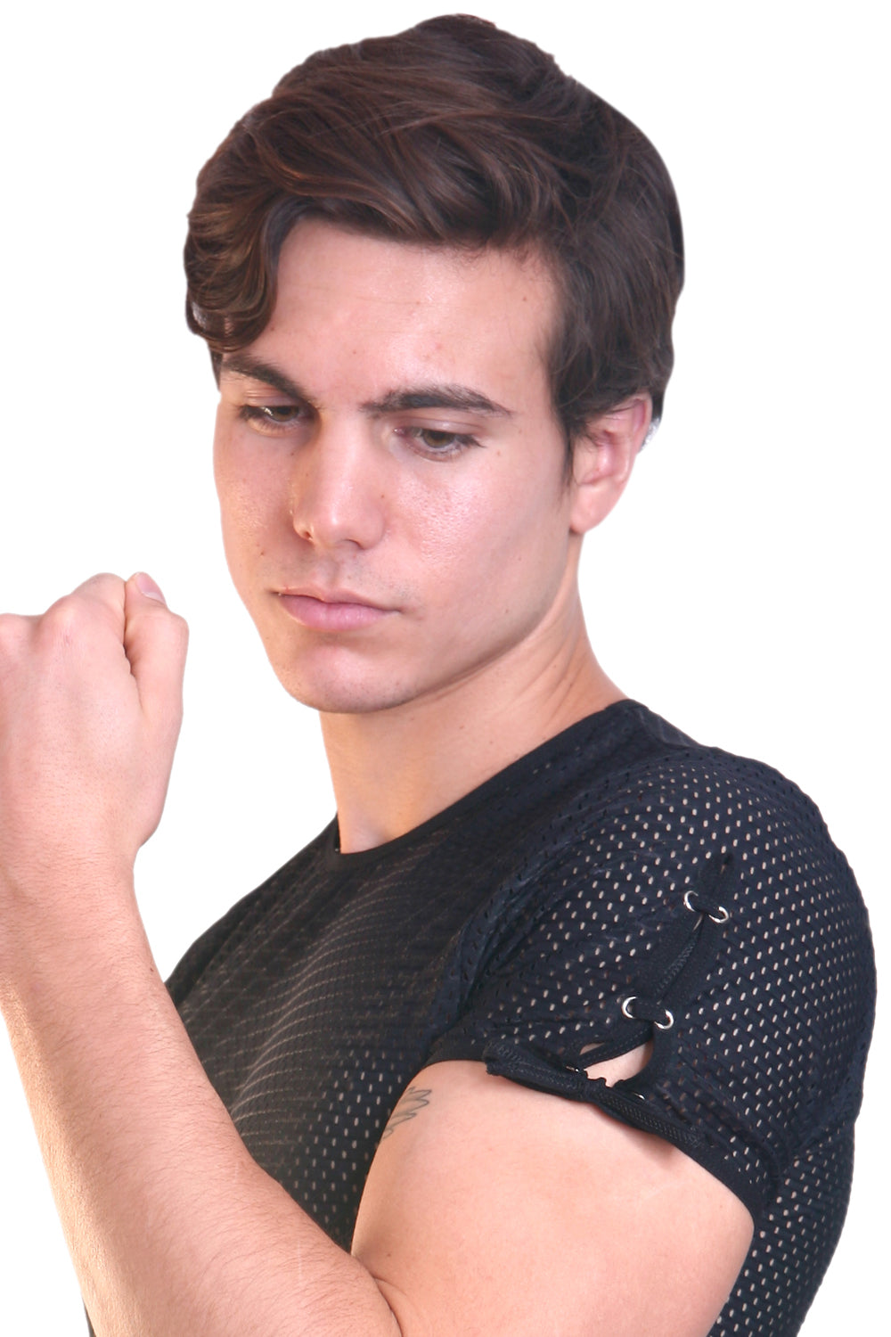 weißes T-Shirt the Shadow S von Look Me-4