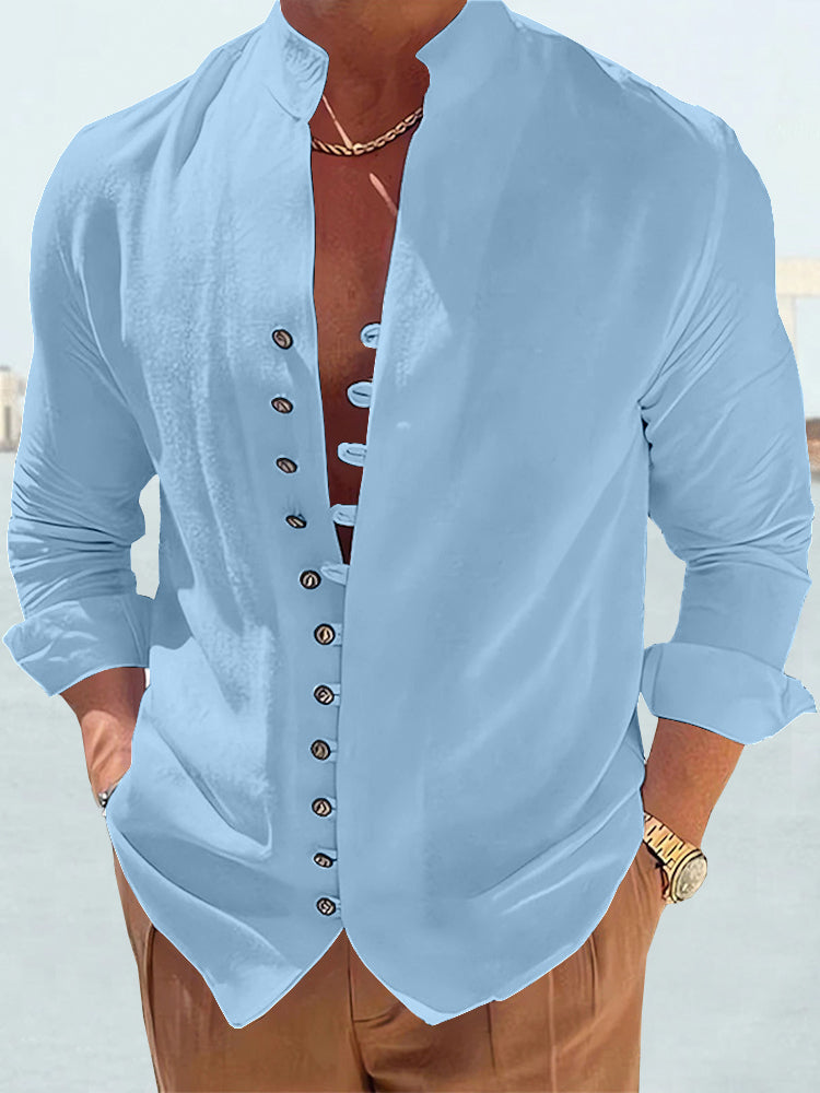 Cotton Linen Shirt-2