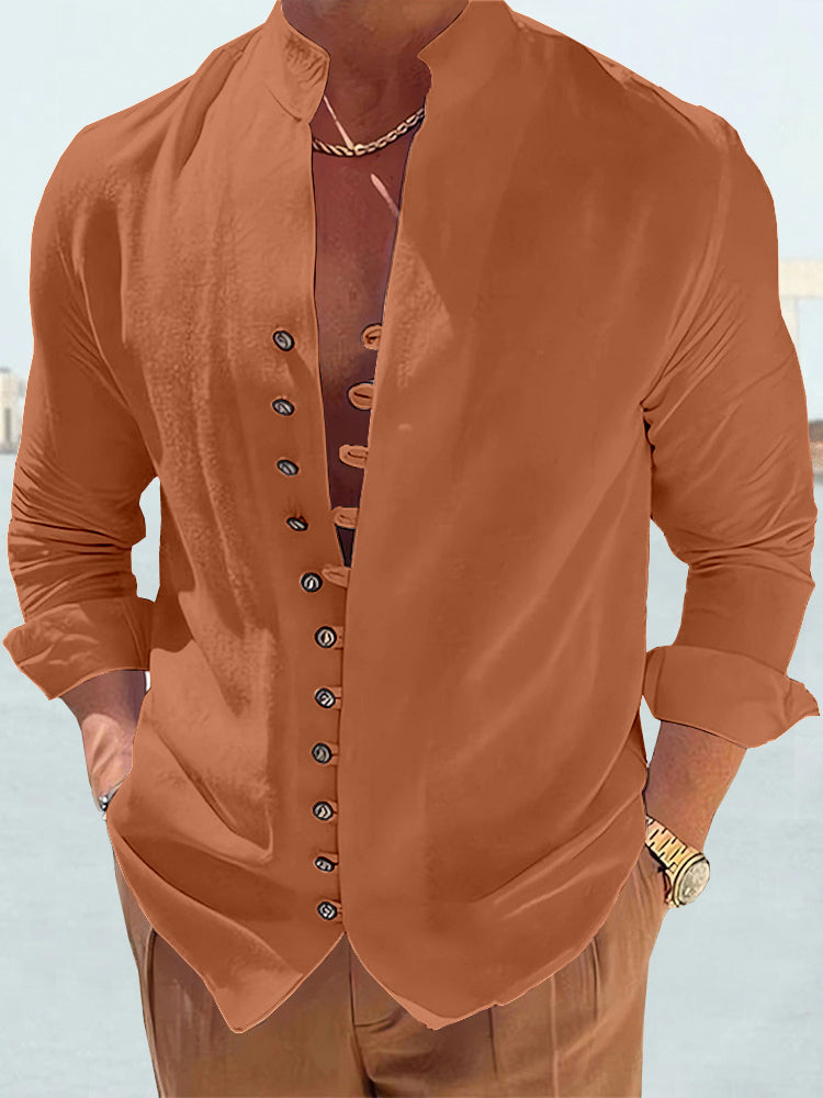 Cotton Linen Shirt-5