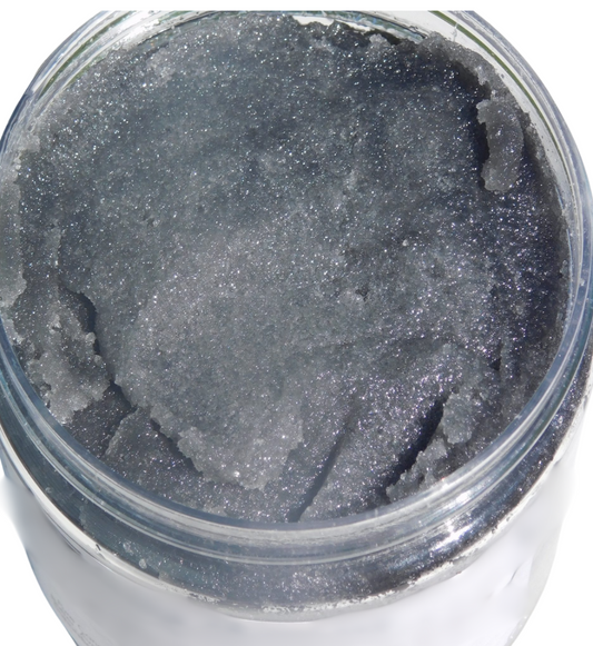Gentleman's Foot Scrub in Oak Smoke and Embers with Clay, Salts and Apricot Kernel Oil-0