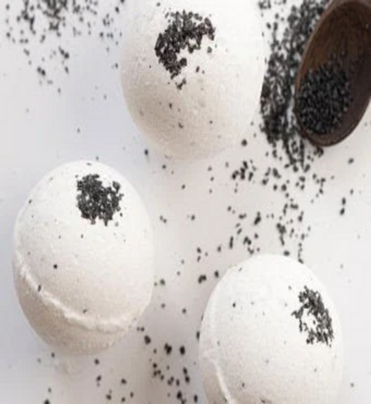 Breathe Clear Herbal Hemp Pure Patchouli Oil and Sandalwood Jumbo Bath Bomb with Natural Salts, Hemp and Olive Oil and Clays-0