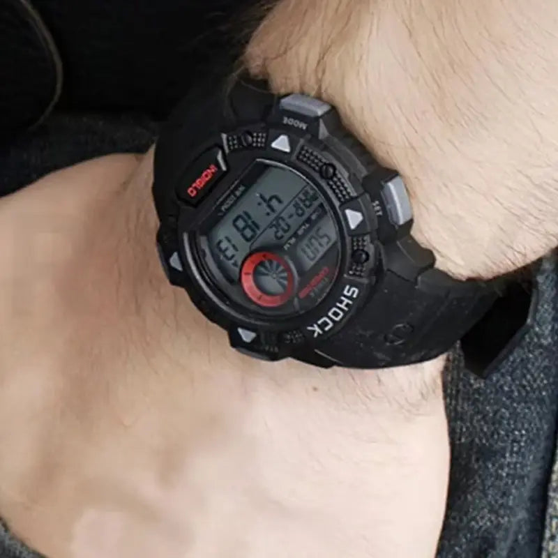 Timex Men's Black Resin Watch, Digital Dial | T49977-3