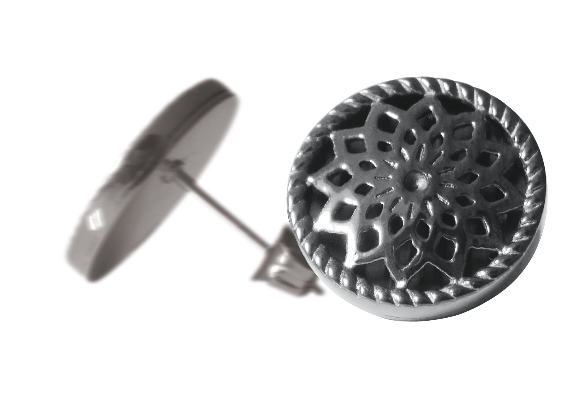 Dreamcatcher Oorbellen Star Grijs TFE01SGR-0