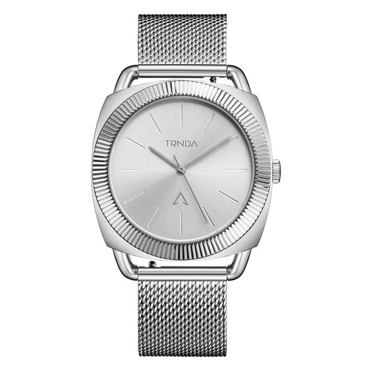 TRNDA Women's Stainless Steel Watch, Silver Dial | TRNDA-SS35.8-0