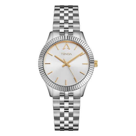 TRNDA Women's Stainless Steel Watch, Silver Dial | TRNDA-S32MM-0