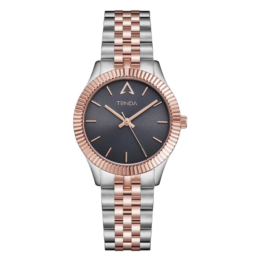 TRNDA Women's Stainless Steel Watch, Gray Dial | TRN-032SRG-0